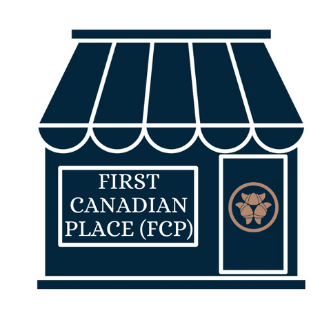 L'emplacement de First Canadian Place (ramassage)