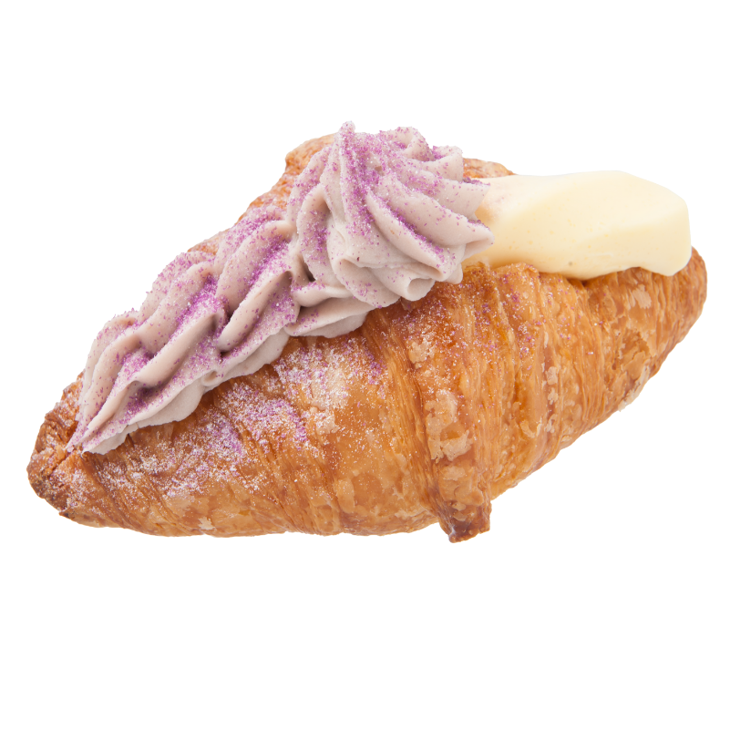 Taro Pudding Croissant